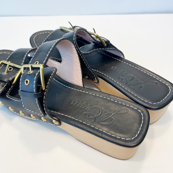 J. Crew Leather double buckle-strap sandals - Picture 4 of 11